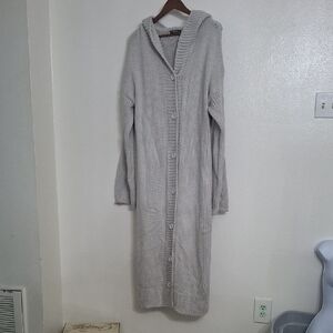 Sheilay Light Gray Knit Cardigan